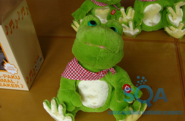 毛绒玩具抽样检查